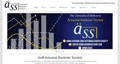 Desktop Screenshot of melbourneactuary.com